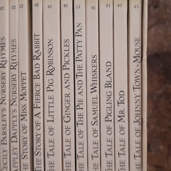 THE BEATRIX POTTER COLLECTION 1 and COLLECTION II volume 23 to 23 - Picture 6 of 8